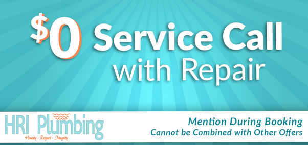 40 Service call with repair - hri plumbing