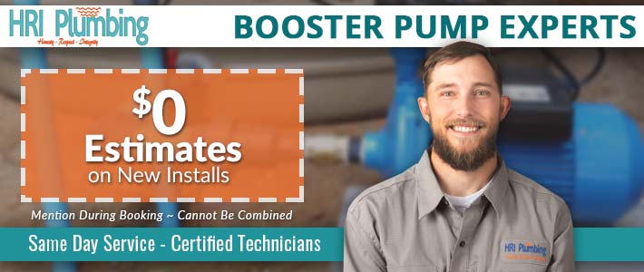 dawson Booster Pump Repair & Install HRI Plumbing